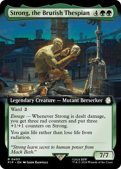 Strong, the Brutish Thespian - Foil