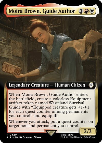 Moira Brown, Guide Author - Foil