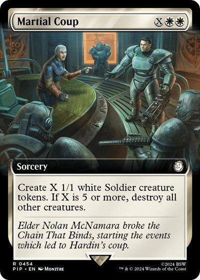 Martial Coup - Foil