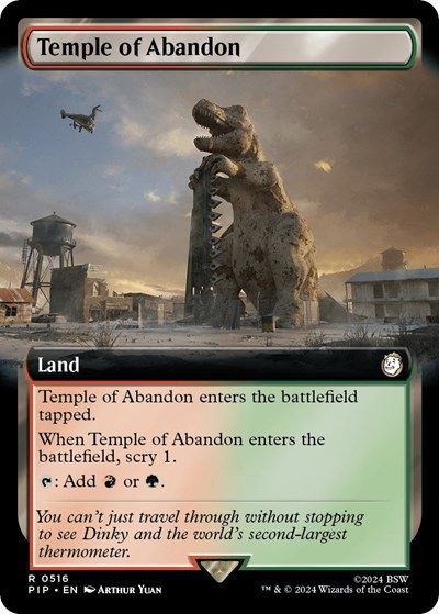 Temple of Abandon - Foil
