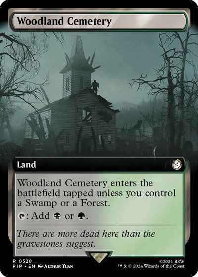 Woodland Cemetery - Foil