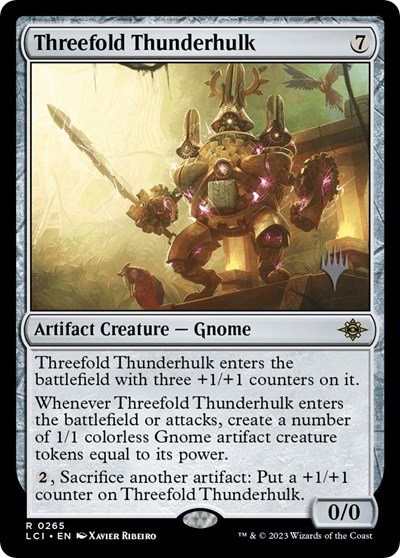 Threefold Thunderhulk - Foil