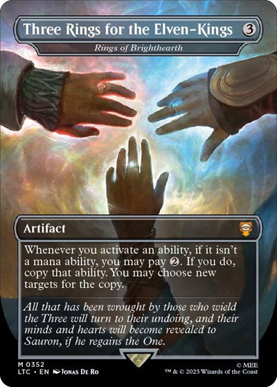 Three Rings for the Elven-Kings - Rings of Brighthearth - Foil