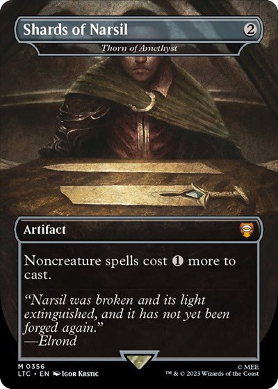 Shards of Narsil - Thorn of Amethyst - Foil