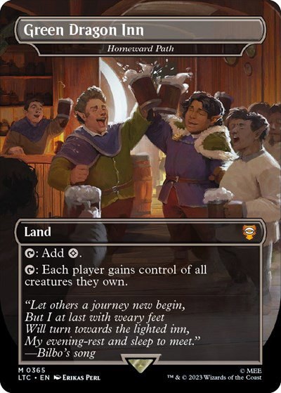 Green Dragon Inn - Homeward Path - Foil