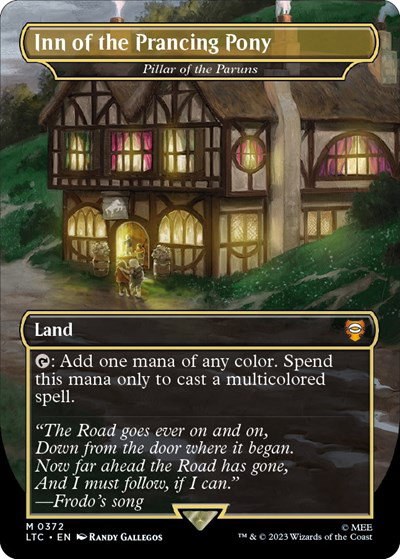 Inn of the Prancing Pony - Pillar of the Paruns - Foil
