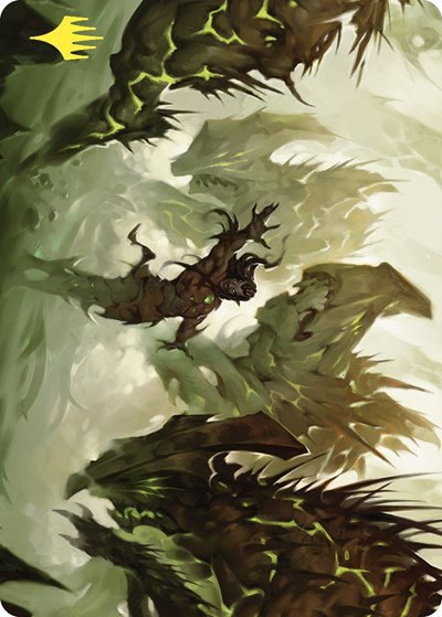Ezuri's Predation Art Card - Gold Stamped