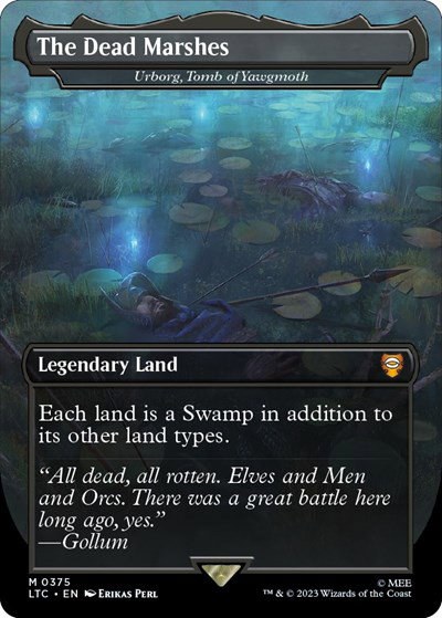 The Dead Marshes - Urborg, Tomb of Yawgmoth - Foil