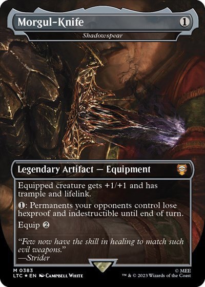 Morgul-Knife - Shadowspear - Surge Foil