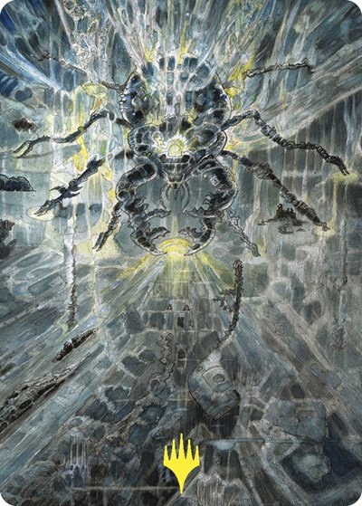 Darksteel Mutation Art Card - Gold Stamped