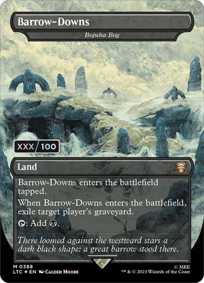 Barrow-Downs - Bojuka Bog - Serial Numbered