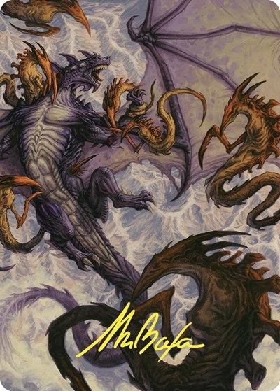 Kindred Dominance Art Card - Gold Stamped Signature