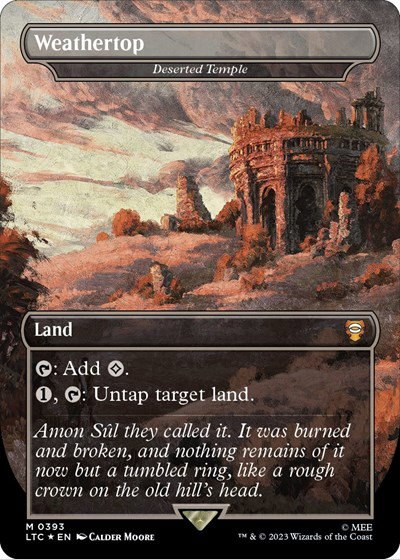 Weathertop - Deserted Temple - Surge Foil