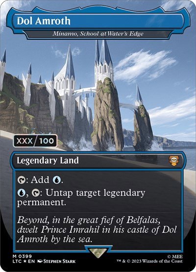 Dol Amroth - Minamo, School at Water's Edge - Serial Numbered