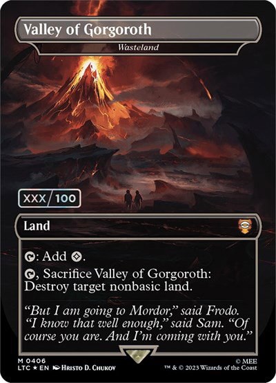 Valley of Gorgoroth - Wasteland - Serial Numbered