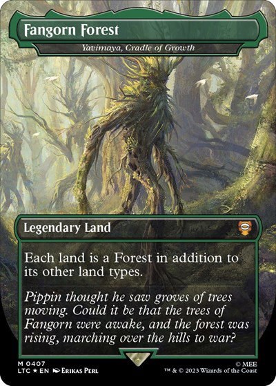 Fangorn Forest - Yavimaya, Cradle of Growth - Surge Foil