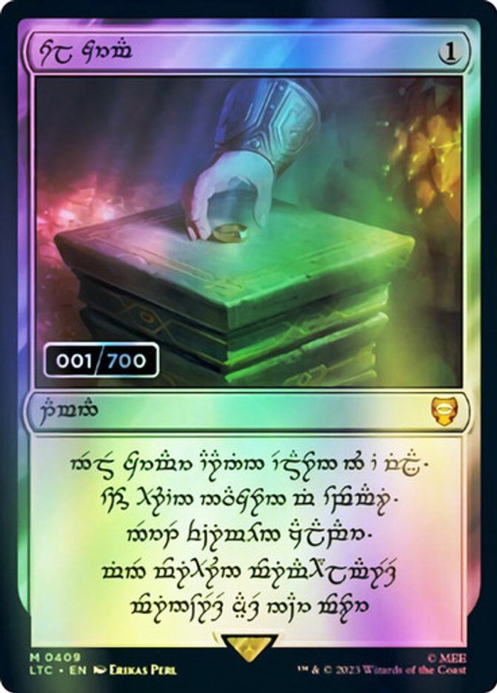 Sol Ring - Dwarven - Serial Numbered