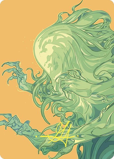 Omnath, Locus of Mana Art Card - Gold Stamped Signature