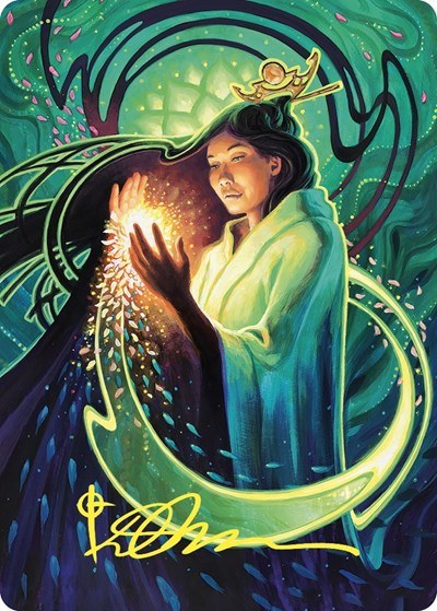 Obscuring Haze Art Card - Gold Stamped Signature