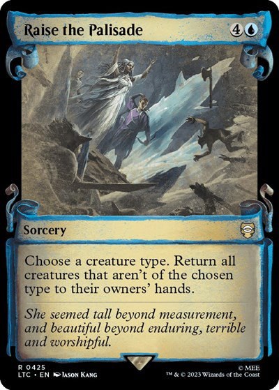 Raise the Palisade