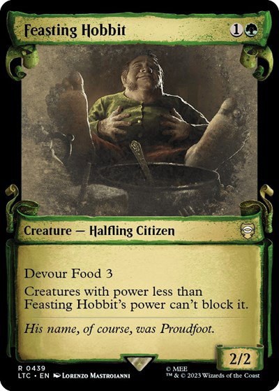 Feasting Hobbit - Foil