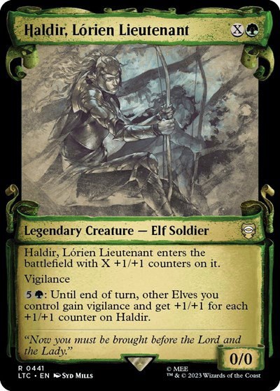 Haldir, Lorien Lieutenant - Foil