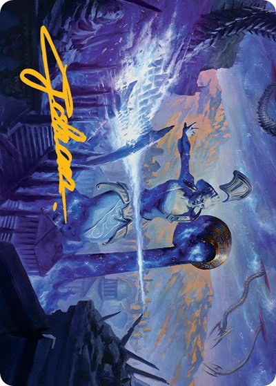 Ephara, Ever-Sheltering Art Card - Gold Stamped Signature