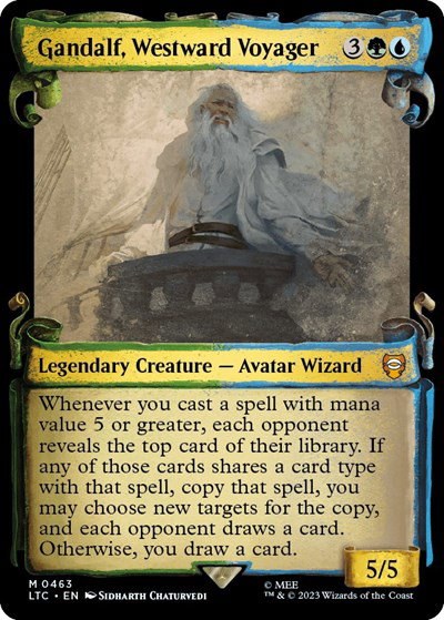 Gandalf, Westward Voyager - Foil