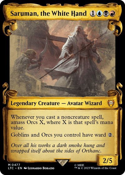 Saruman, the White Hand - Foil