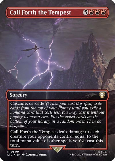 Call Forth the Tempest - Foil
