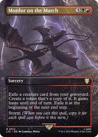 Mordor on the March - Foil