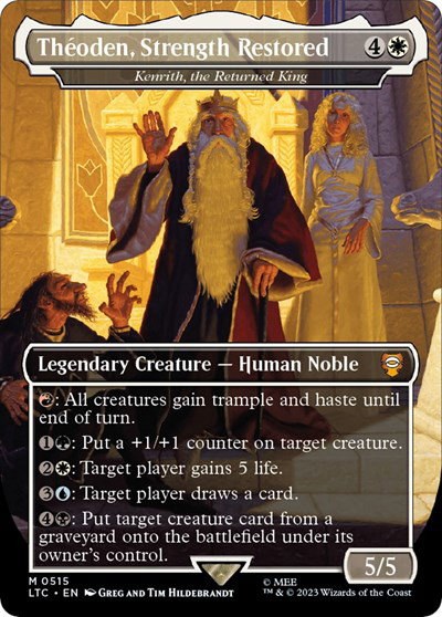Theoden, Strength Restored - Kenrith, the Returned King
