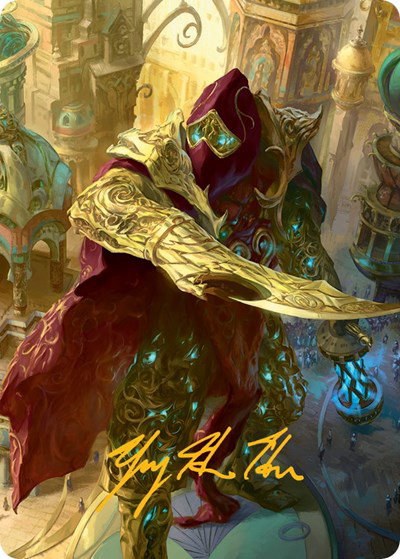 Baral, Chief of Compliance Art Card - Gold Stamped Signature