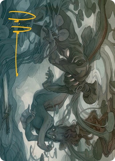 Emry, Lurker of the Loch Art Card - Gold Stamped Signature