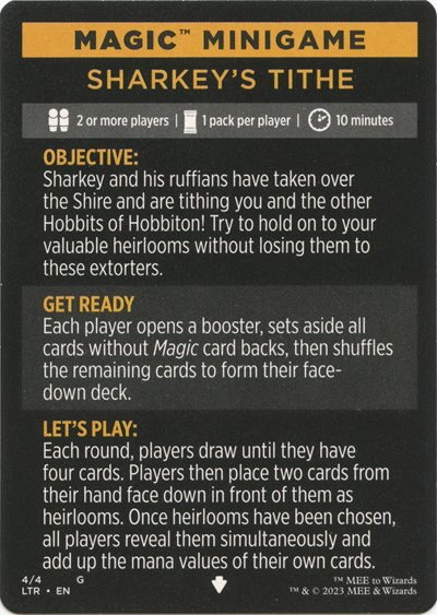Magic Minigame: Sharkey's Tithe - Normal Magic Minigame Sharkey 