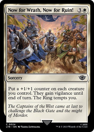 Now for Wrath, Now for Ruin! - Foil