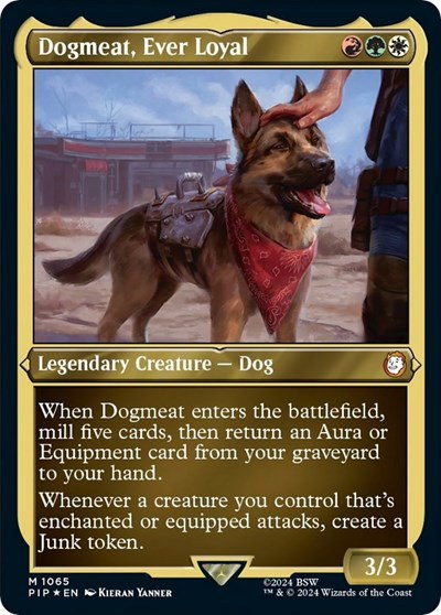 Dogmeat, Ever Loyal (Display Commander) - Thick Stock