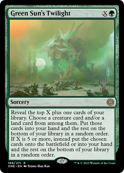 Green Sun's Twilight - Foil