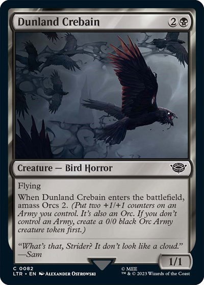 Dunland Crebain - Foil