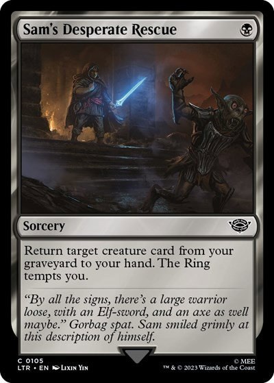 Sam's Desperate Rescue - Foil