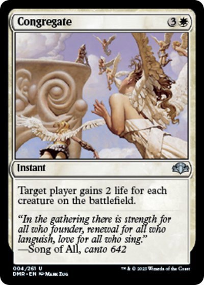 Congregate - Normal Congregate