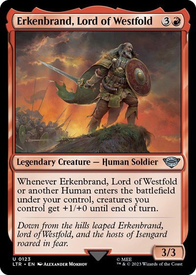 Erkenbrand, Lord of Westfold - Foil