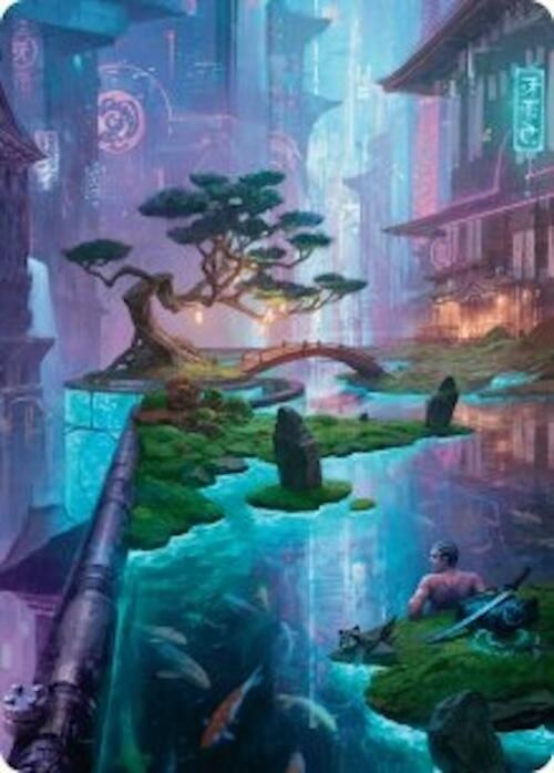 Island Art Card