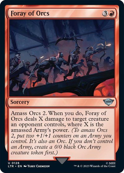 Foray of Orcs - Foil