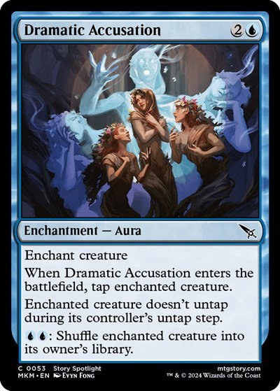 Dramatic Accusation - Foil