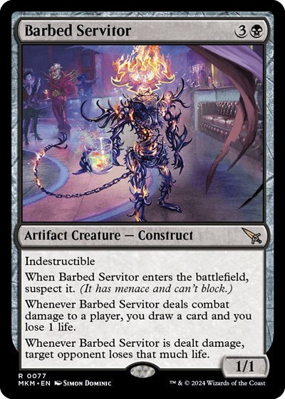 Barbed Servitor - Foil
