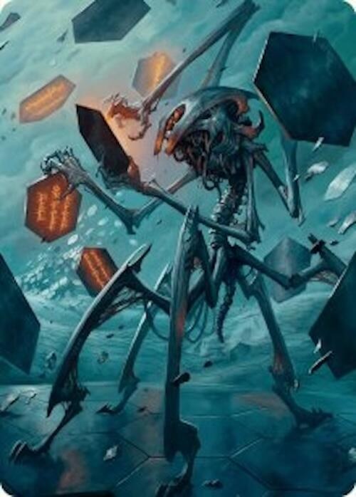 Scrawling Crawler Art Card