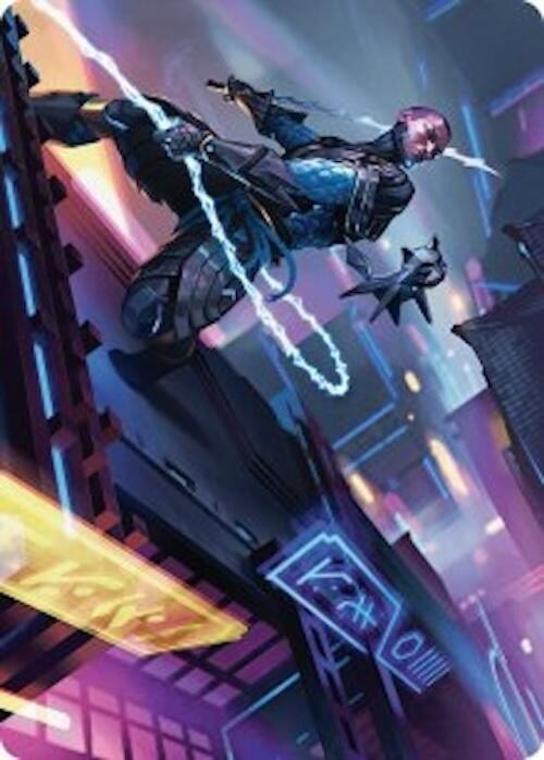 Kaito, Cunning Infiltrator Art Card