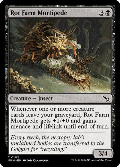 Rot Farm Mortipede - Foil