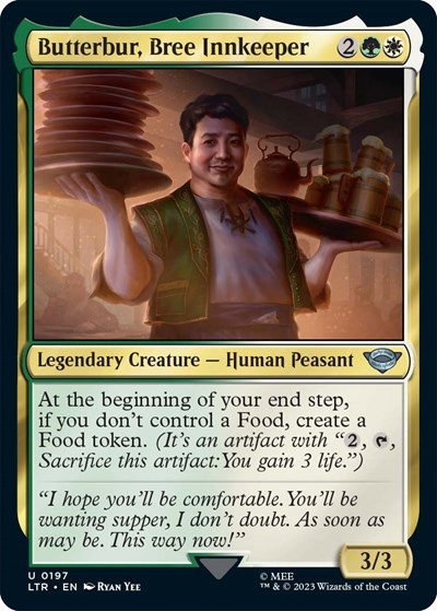 Butterbur, Bree Innkeeper - Foil
